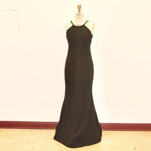 Calvin Klein black gown